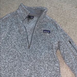 Grey quarter zip Patagonia